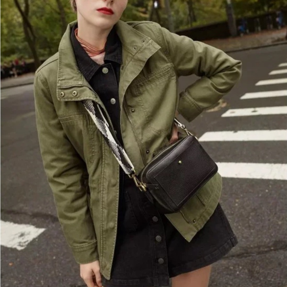 NWT MADEWELL COTTON MILITARY FLEET JACKET